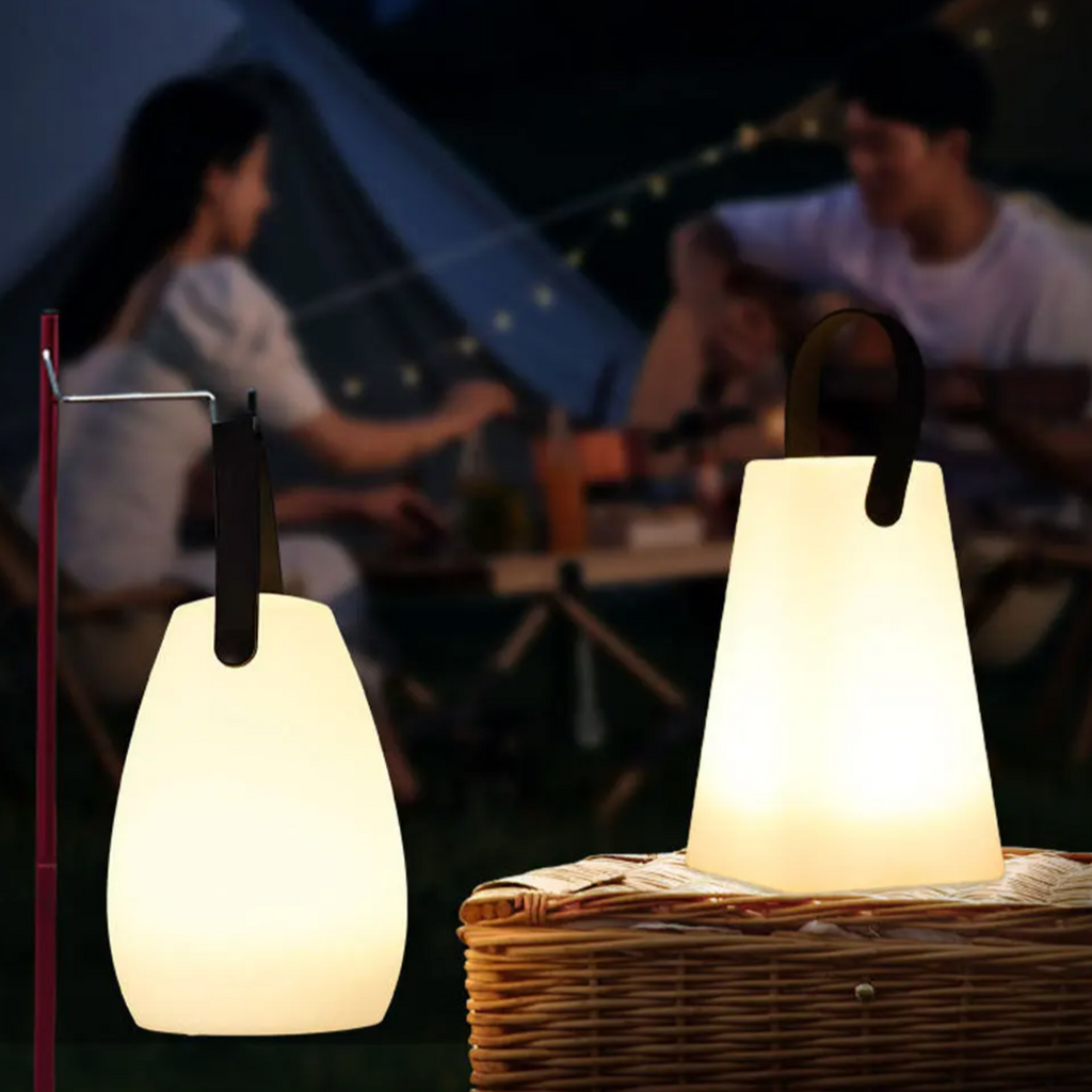 Cordless Outdoor LED Lamp with Remote, Timer and 8 Colours