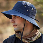 Wide-Brim Breathable Sun Hat with UV Protection, Five Colours