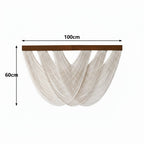 Macrame Cotton Wall Hanging, 100 x 60 cm, Boho Style