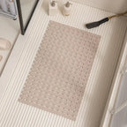 Non-Slip Bath Mat 40x63cm with Suction Cups and Drainage Holes
