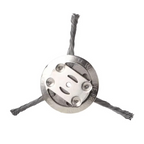 Steel Weed Brush Trimmer Attachment for Paving Joints