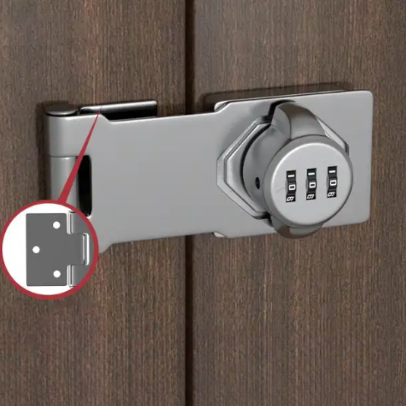Keyless Combination Cabinet Lock, 1000 Codes, Zinc Alloy