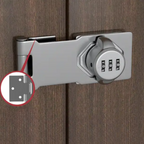 Keyless Combination Cabinet Lock, 1000 Codes, Zinc Alloy