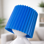 Seated Figure LED Table Lamp, Rechargeable, Eight Colours