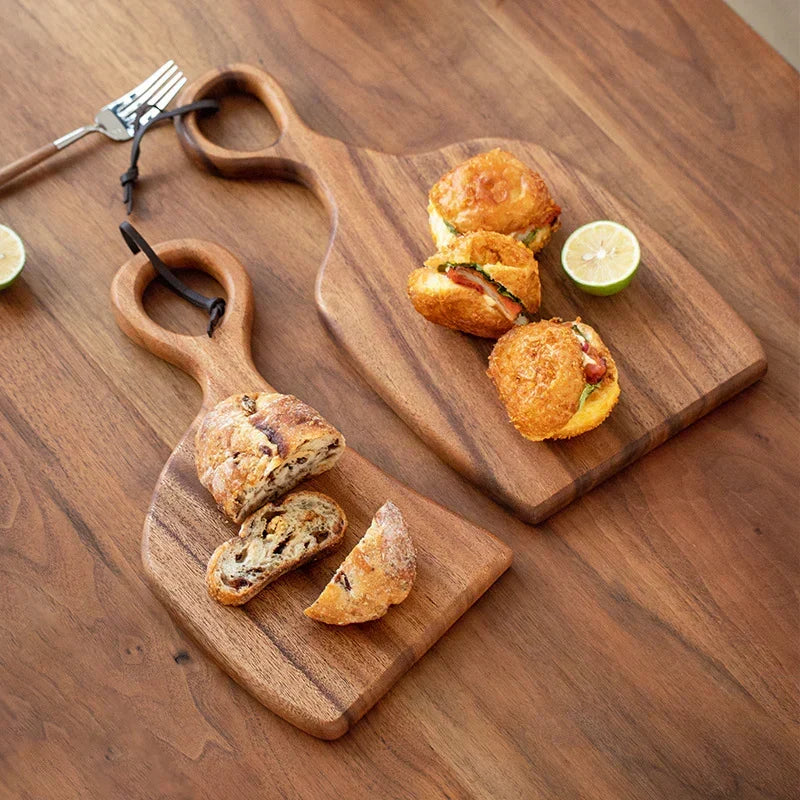 Reversible Walnut Chopping Board Set, Prep and Serve