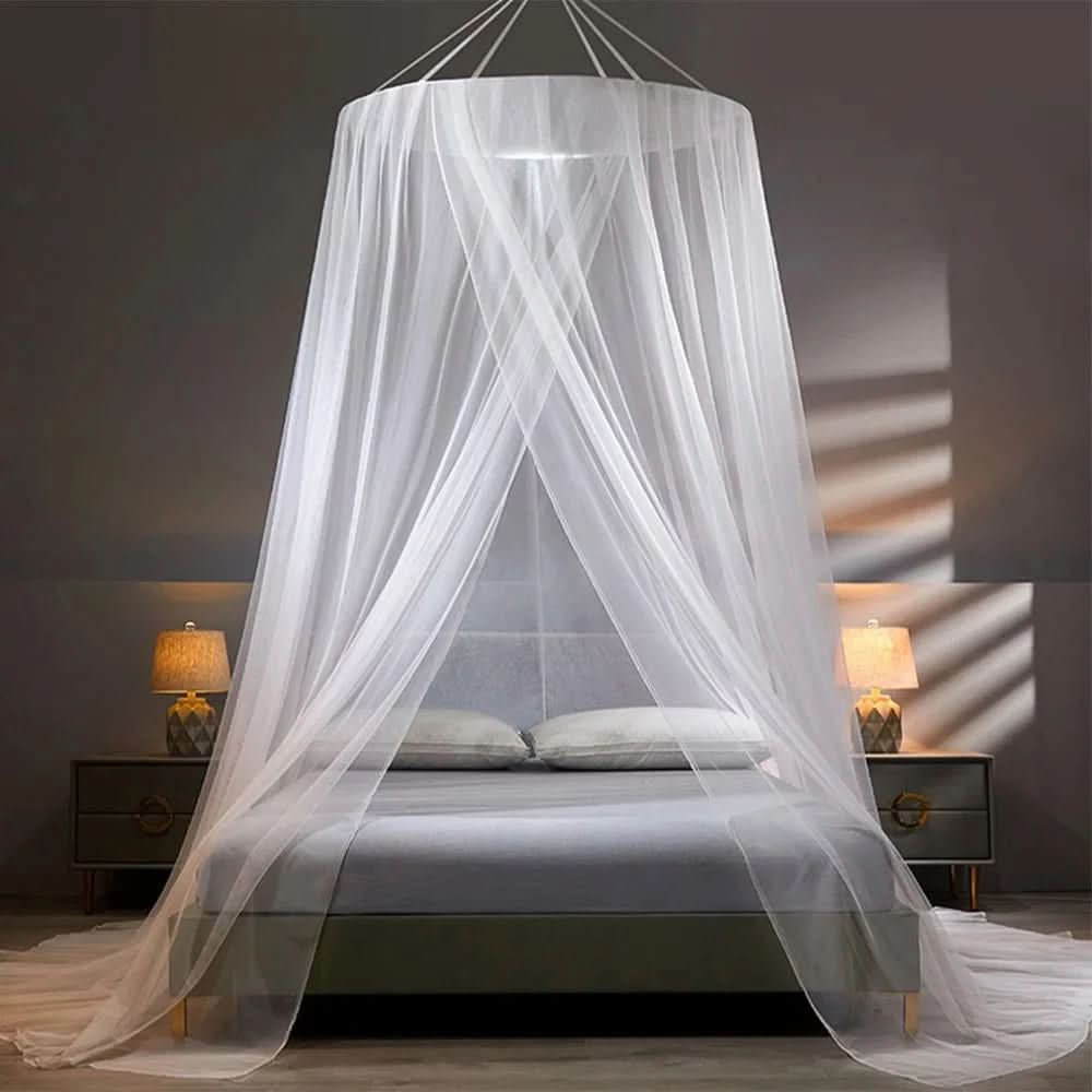 Foldable Mosquito Net for Bed and Camping, with Carry Bag