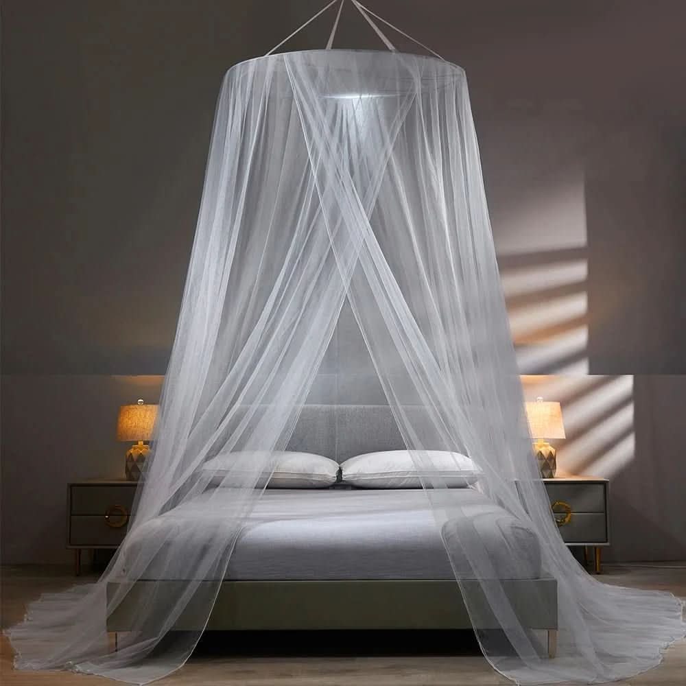 Foldable Mosquito Net for Bed and Camping, with Carry Bag