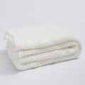 Knitted Microfibre Throw, 130 x 160 cm, Plain Design