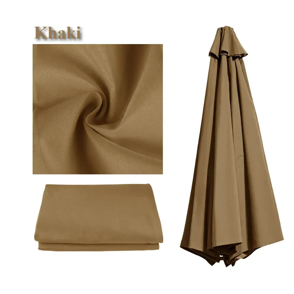 Replacement Parasol Canopy, Water-Repellent with Top Vent