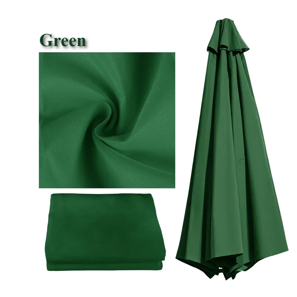 Replacement Parasol Canopy, Water-Repellent with Top Vent