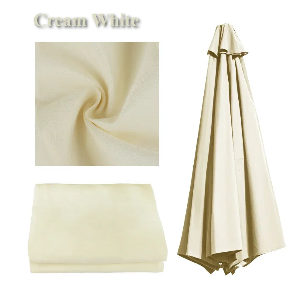 Replacement Parasol Canopy, Water-Repellent with Top Vent