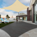 Waterproof Rectangular Shade Sail for Pergolas and Verandas