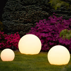 Cordless LED Globe Lamp, Rechargeable and Weather-Resistant