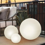 Cordless LED Globe Lamp, Rechargeable and Weather-Resistant