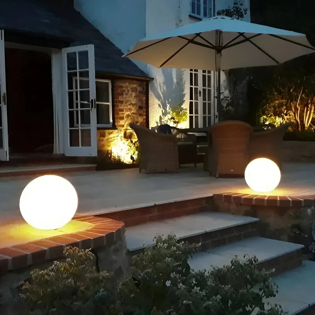 Cordless LED Globe Lamp, Rechargeable and Weather-Resistant