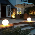 Cordless LED Globe Lamp, Rechargeable and Weather-Resistant
