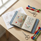 Embroidery Stitch Book for Beginners, 106 Stitches with Kit