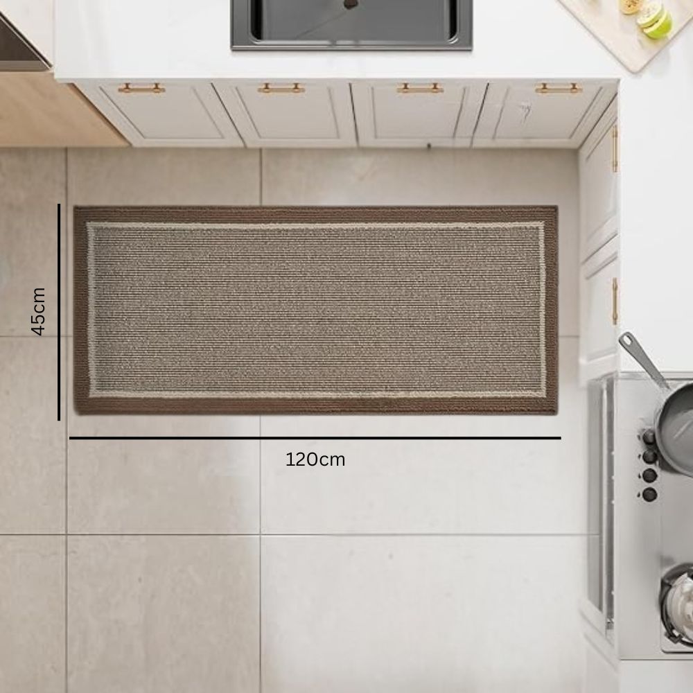 Textured Anti-Slip Kitchen Mat in Polypropylene, 2 Sizes