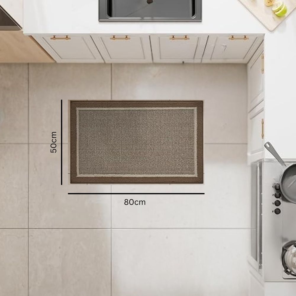Textured Anti-Slip Kitchen Mat in Polypropylene, 2 Sizes
