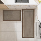 Textured Anti-Slip Kitchen Mat in Polypropylene, 2 Sizes