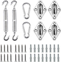 Stainless Steel 304 Shade Sail Fixing Kit, Adjustable Hardware