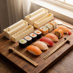 Sushi Mould Set with Cutting Guides for Rectangular Maki