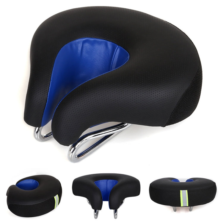 Noseless Exercise Bike Saddle with Extra Thick Padding