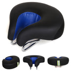Noseless Exercise Bike Saddle with Extra Thick Padding
