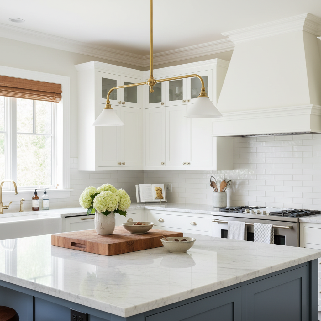 Linear 2-Light Pendant for Dining Table and Kitchen Island