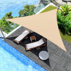 Triangle Shade Sail with UV Protection, 2m or 3m, Water Repellent