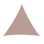 Triangle Shade Sail with UV Protection, 2m or 3m, Water Repellent