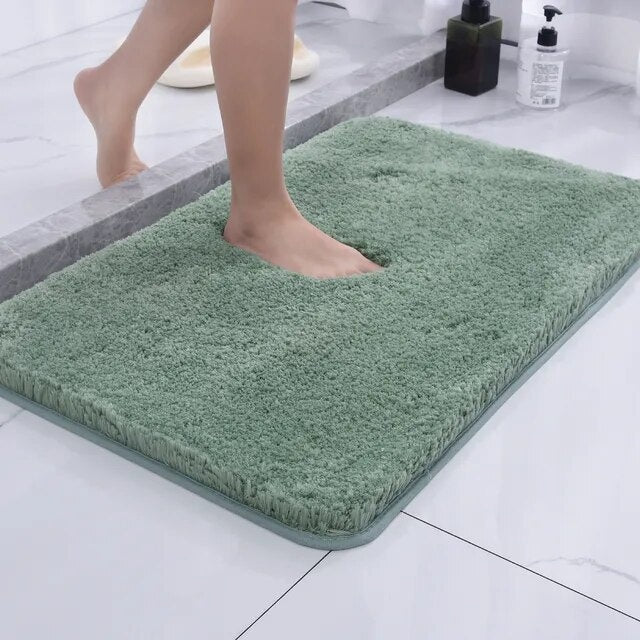 Non-Slip Microfibre Bath Mat, Quick Dry, Two Sizes