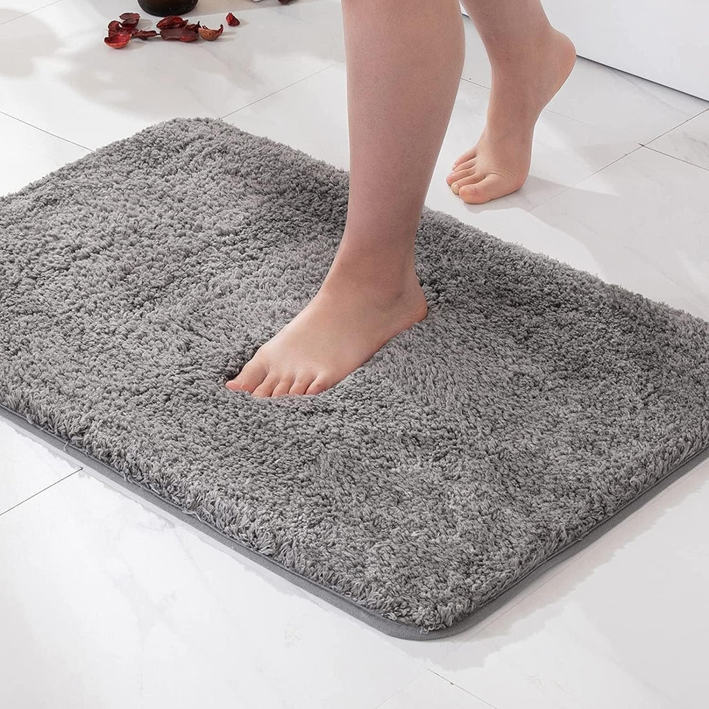 Non-Slip Microfibre Bath Mat, Quick Dry, Two Sizes