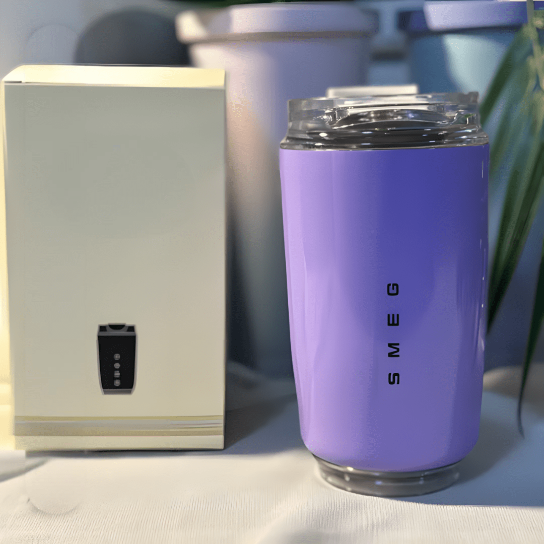 Insulated Stainless Steel Flask 320ml, Double-Walled and Leakproof