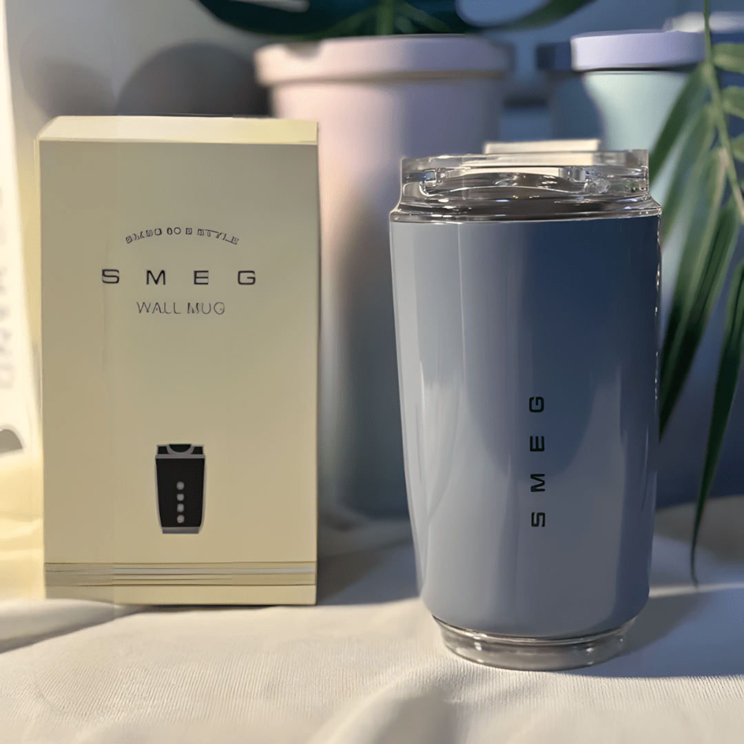 Insulated Stainless Steel Flask 320ml, Double-Walled and Leakproof