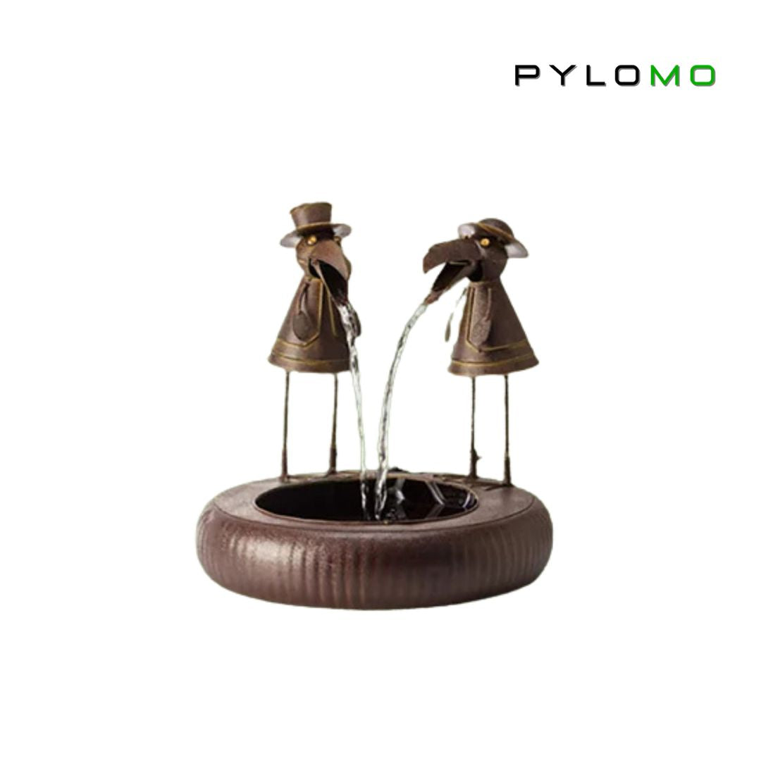 Polyresin Animal Water Fountain with Pump for Garden and Patio