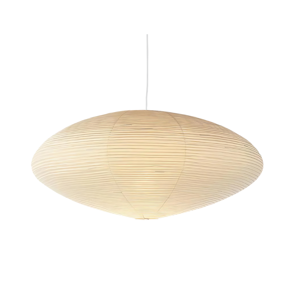 Mulberry Paper Japandi Ceiling Light, 50 or 60cm, LED