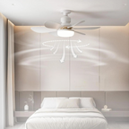 Ceiling Fan with LED Light, 3 Speeds and Remote Control