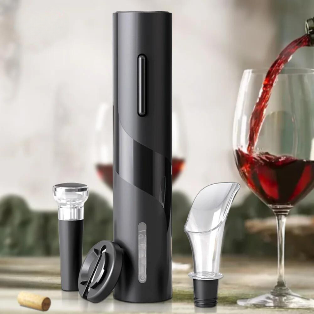 Electric Wine Opener with Charging Stand, Rechargeable