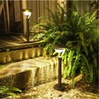 Solar Path Light with Automatic Dusk Sensor, IP65 Garden Light