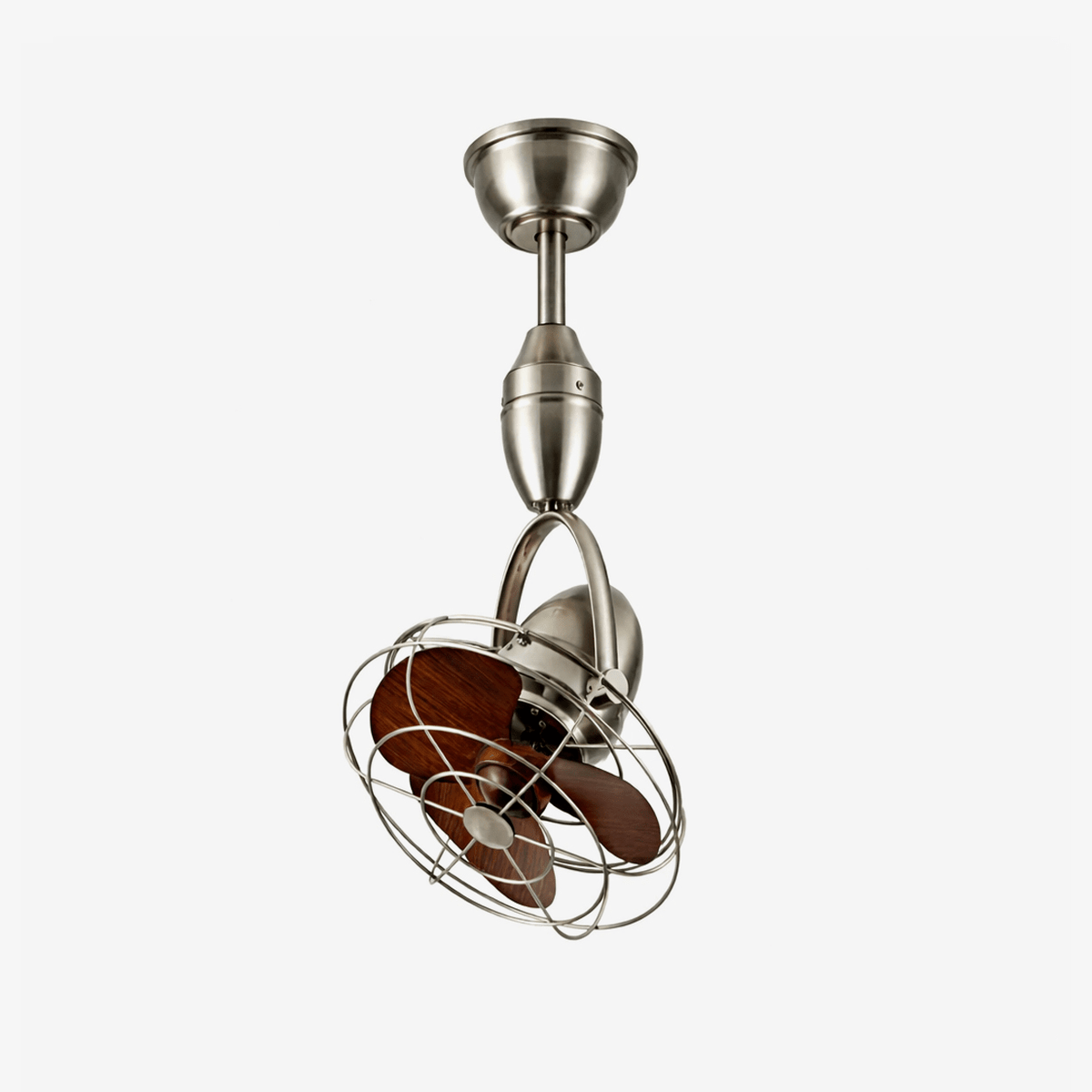Industrial Ceiling Fan with Tilting Head, 30 cm, 6 Speeds