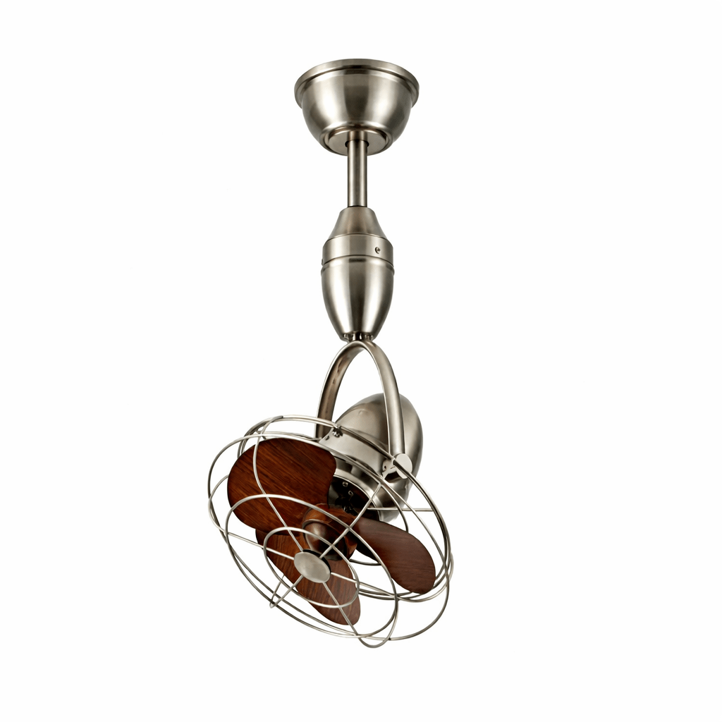 Industrial Ceiling Fan with Tilting Head, 30 cm, 6 Speeds