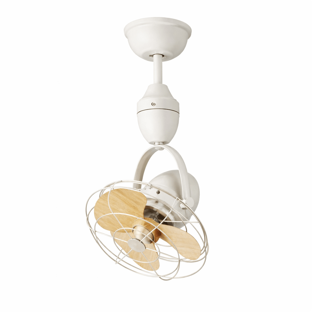 Industrial Ceiling Fan with Tilting Head, 30 cm, 6 Speeds