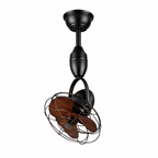 Industrial Ceiling Fan with Tilting Head, 30 cm, 6 Speeds