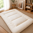 Składany materac futon o grubości 10 cm, japońska mata podłogowa