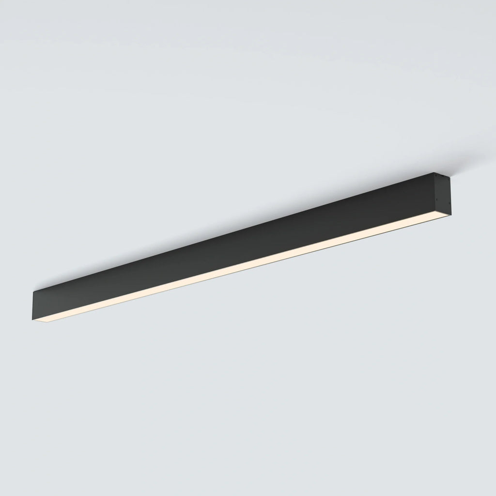 Slim Linear LED Ceiling Light, Dimmable with Remote, 24 to 79 Inch