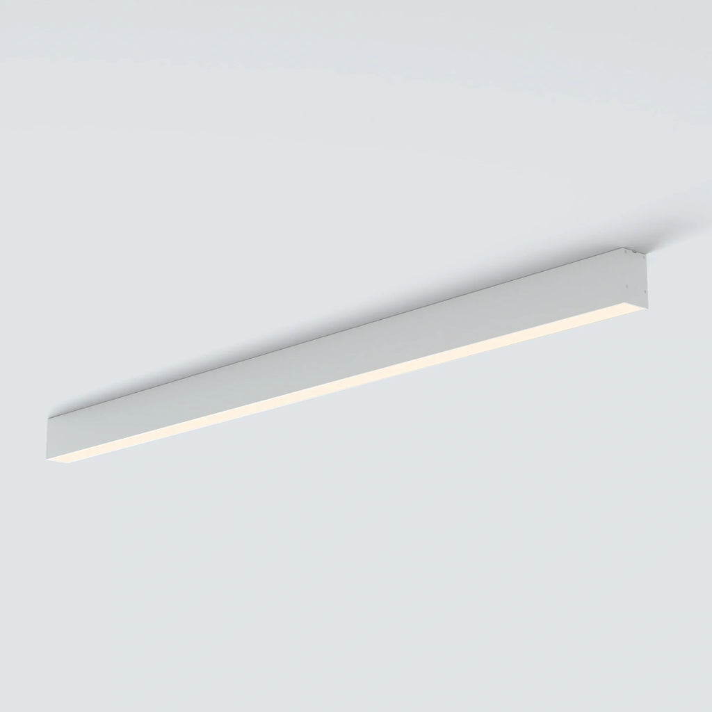 Slim Linear LED Ceiling Light, Dimmable with Remote, 24 to 79 Inch