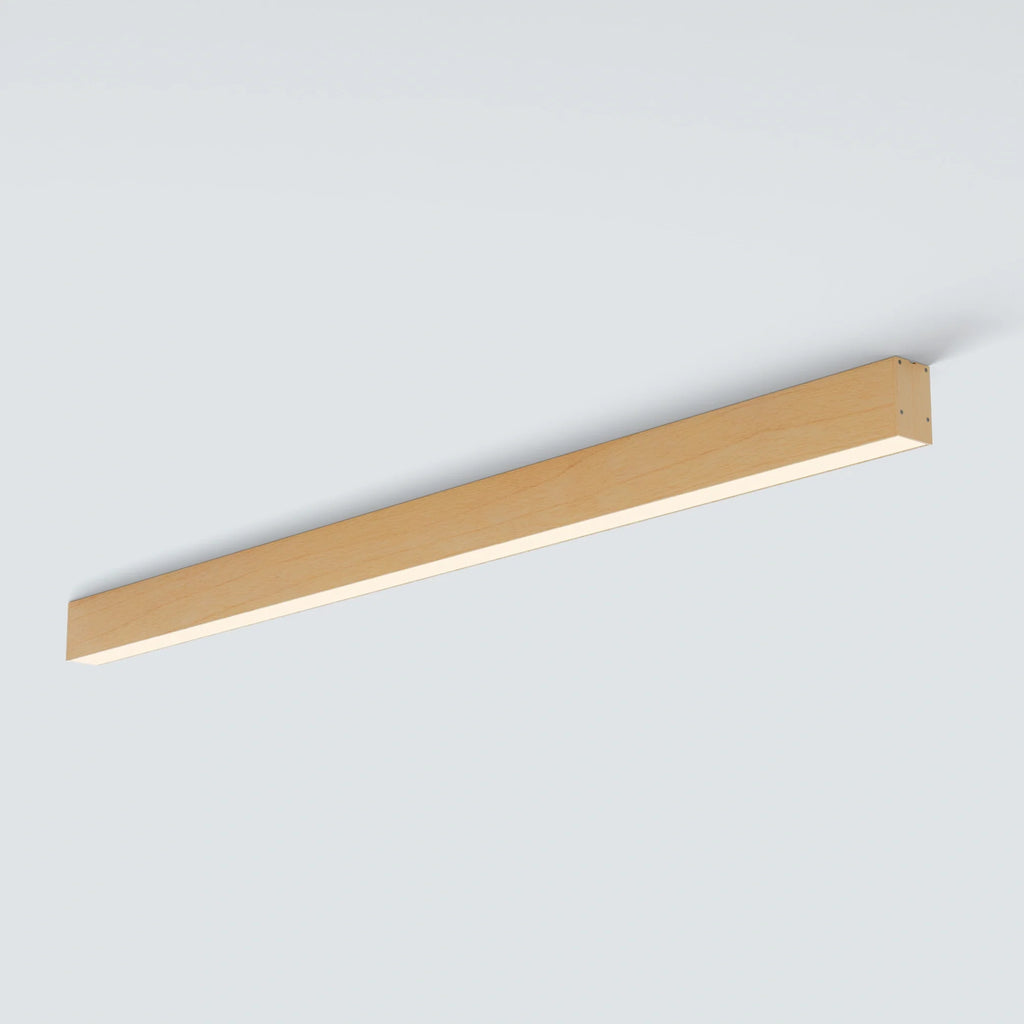 Slim Linear LED Ceiling Light, Dimmable with Remote, 24 to 79 Inch