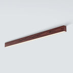 Slim Linear LED Ceiling Light, Dimmable with Remote, 24 to 79 Inch