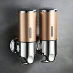 Wall-Mounted Soap Dispenser, 500ml, Brass-Effect Finish